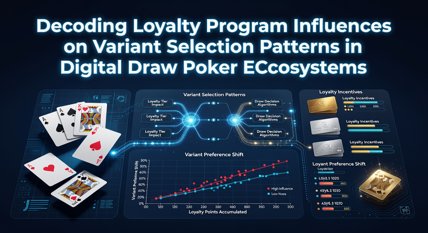 Darstellung von Treueprogramm-Strukturen und Variantenauswahl in digitalen Draw-Poker-Plattformen