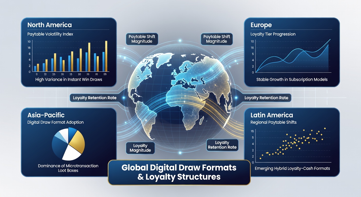 Diagramm zu Loyalitätsstrukturen und Paytable-Anpassungen in internationalen Märkten