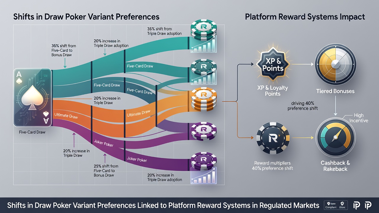 Datenvisualisierung zu Belohnungssystemen und Poker-Variantenpräferenzen